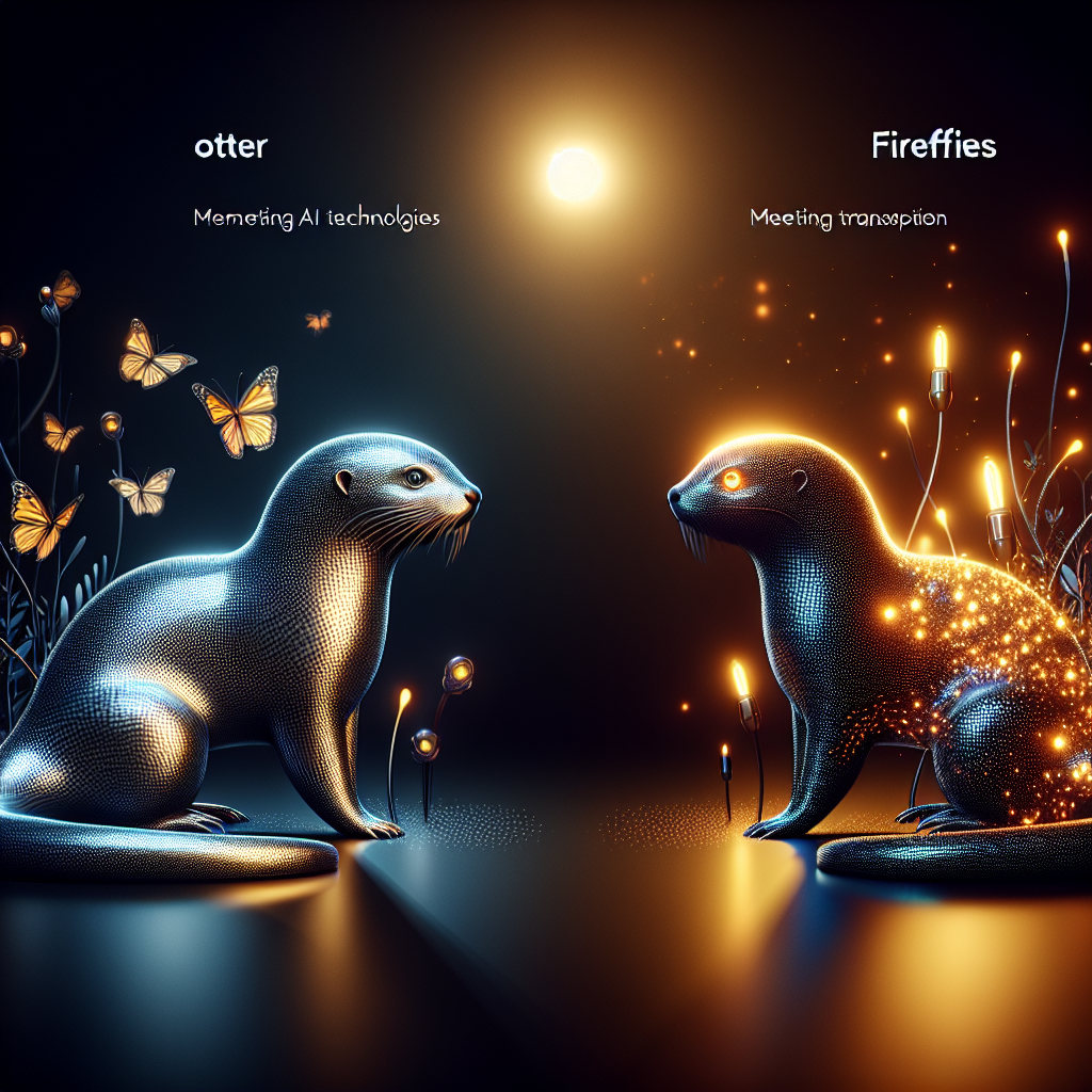 Otter AI Vs Fireflies For Meeting Transcription
